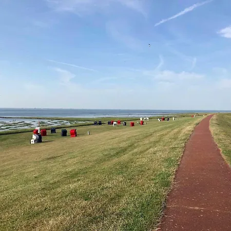 Freundliche Ferienwohnung Direkt Hinter Dem Deich Friedrichskoog Exterior photo